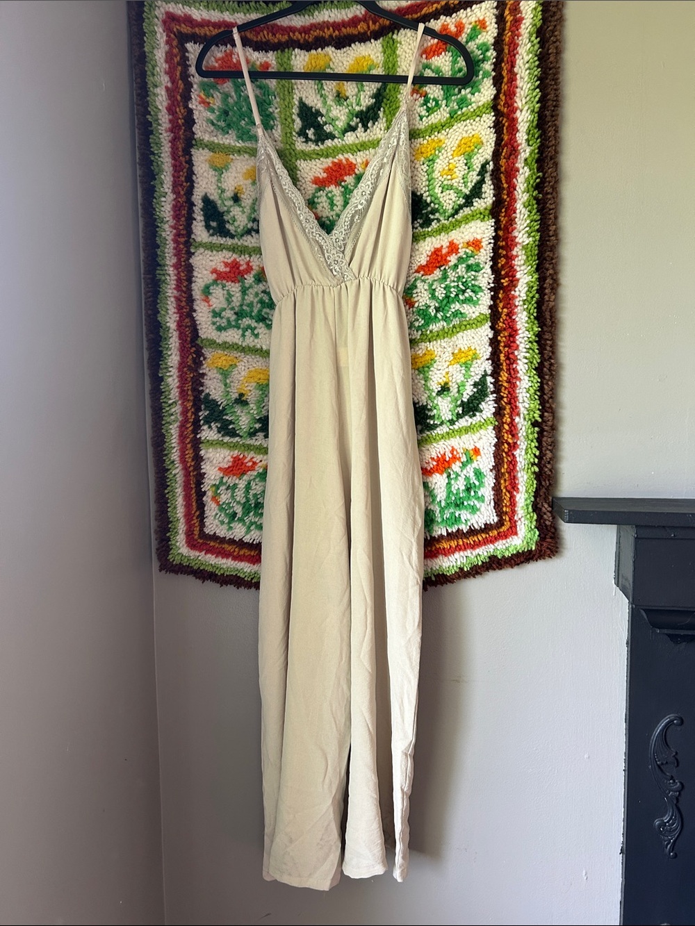 Floria Medium cream lace jumper NWT